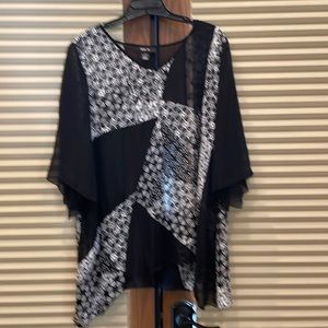 Semi sheer Style & Co blouse.